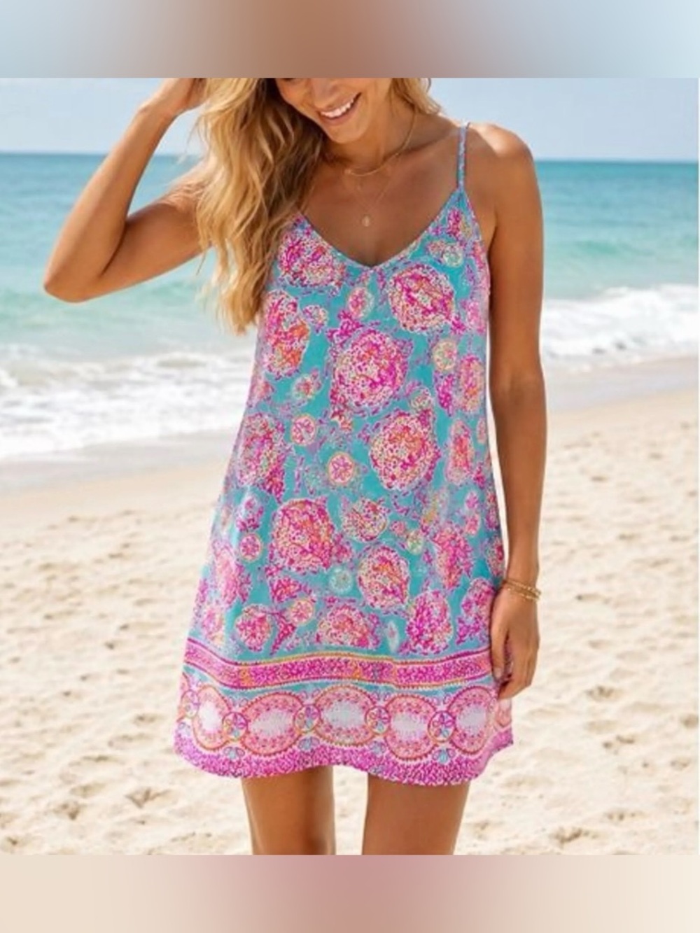 Lilly Pulitzer 100% Silk Dress Size Small